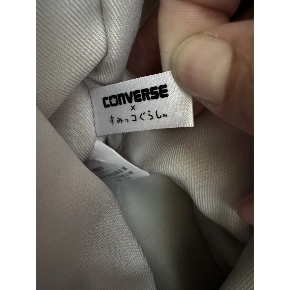 EUC Converse × Sumikko Gurashi Tote Bag Light Grey Japan